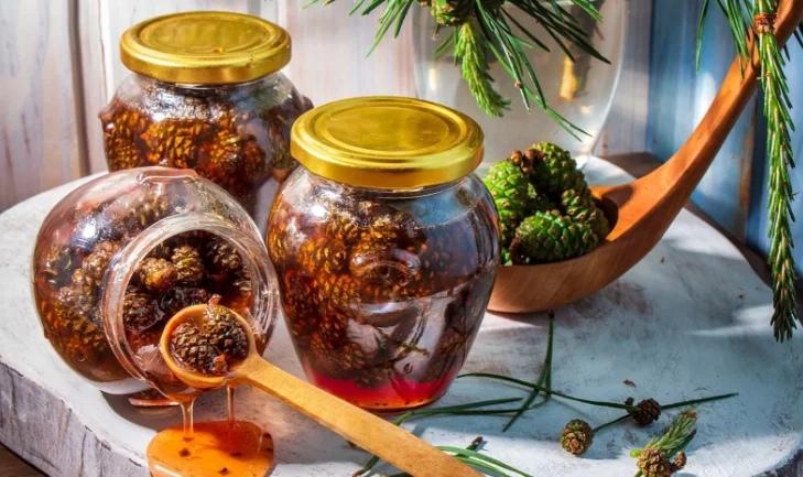 Сказочное варенье из шишек