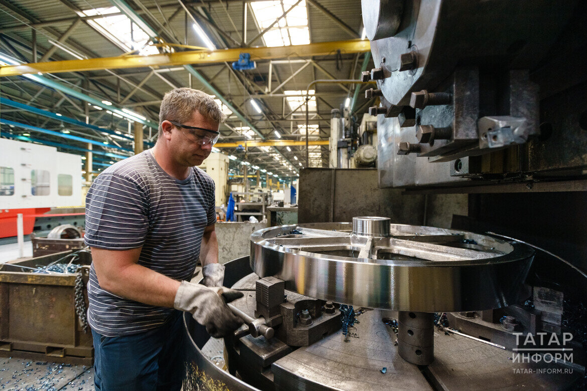 ​Обрабатывающие производства набирают темп – теперь до плюс 4,3%. Фото: © Салават Камалетдинов / «Татар-информ»