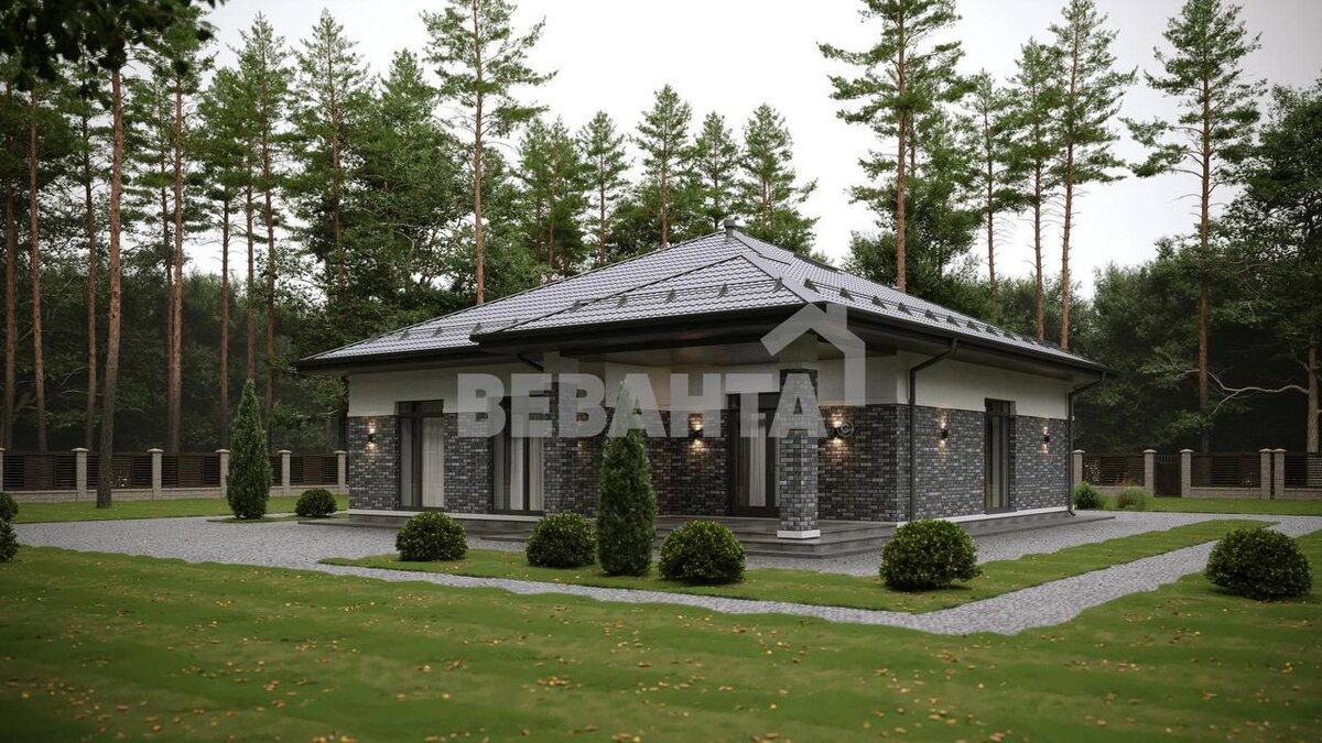 Проект дома «Элен» (фасад Реке)