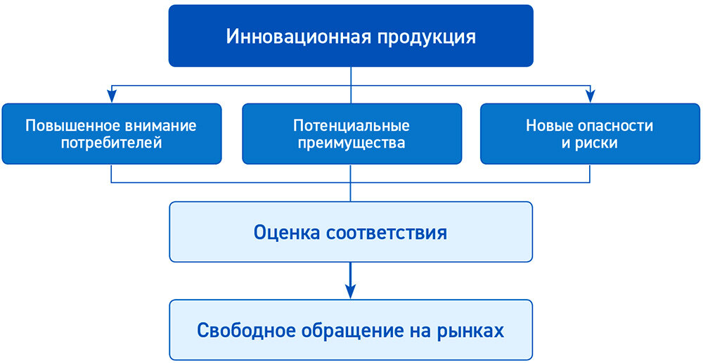 Рисунок. Особенности выпуска в обращение инновационной продукции