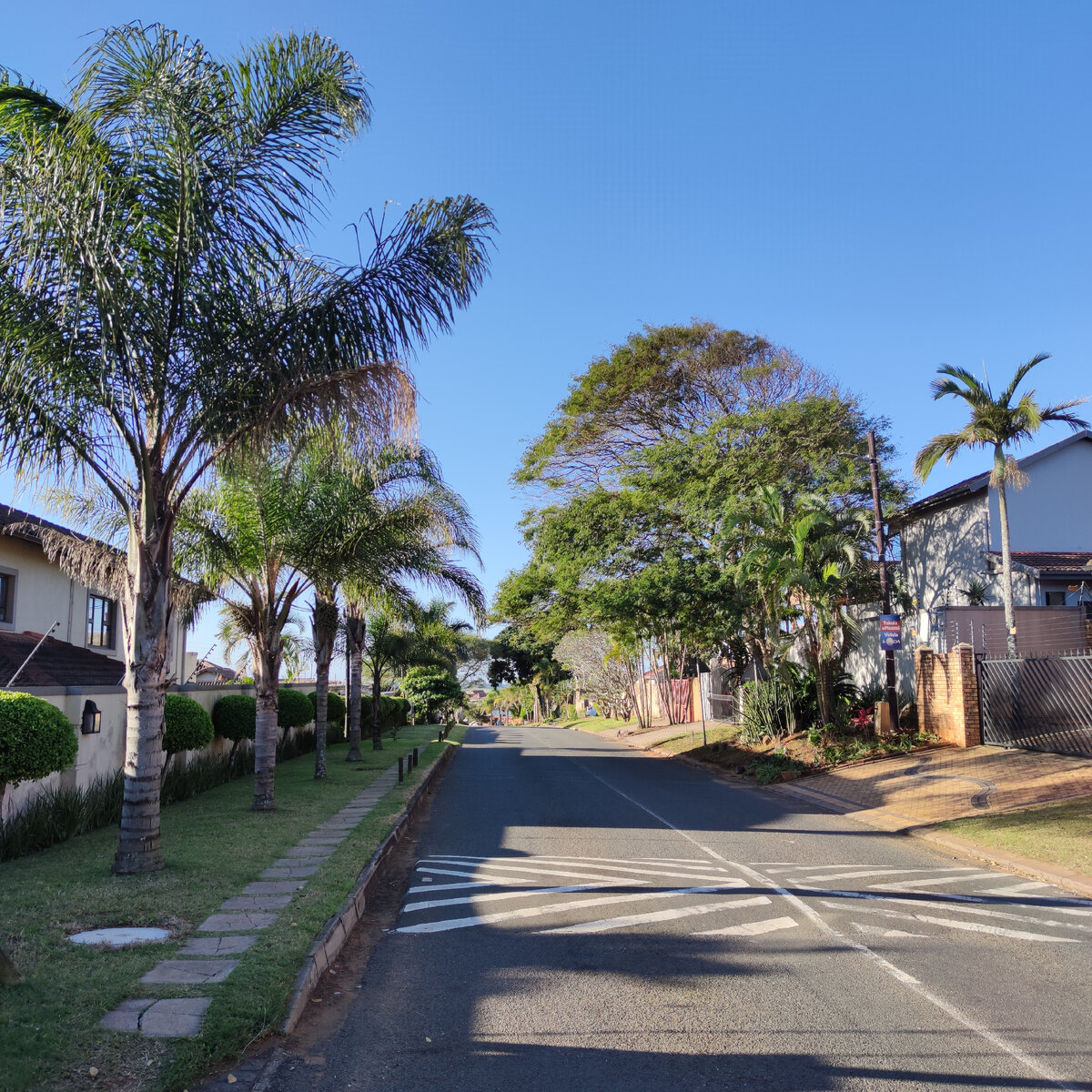 Дорога к Izinga. Prestondale, Умхланга, Этеквини, ЮАР. Фото автора.