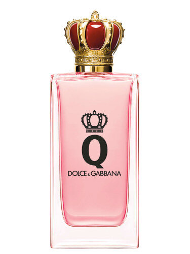 Q by Dolce & Gabbana Dolce&Gabbana — это аромат для женщин, он принадлежит к группе фужерные фруктовые. Это новое издание: Q by Dolce & Gabbana выпущен в 2023 году. Парфюмер: Daphné Bugey. Верхние ноты: Сицилийский лимон, Красный апельсин и Жасмин; средние ноты: Вишня и Гелиотроп; базовые ноты: Мускус и Кедр.