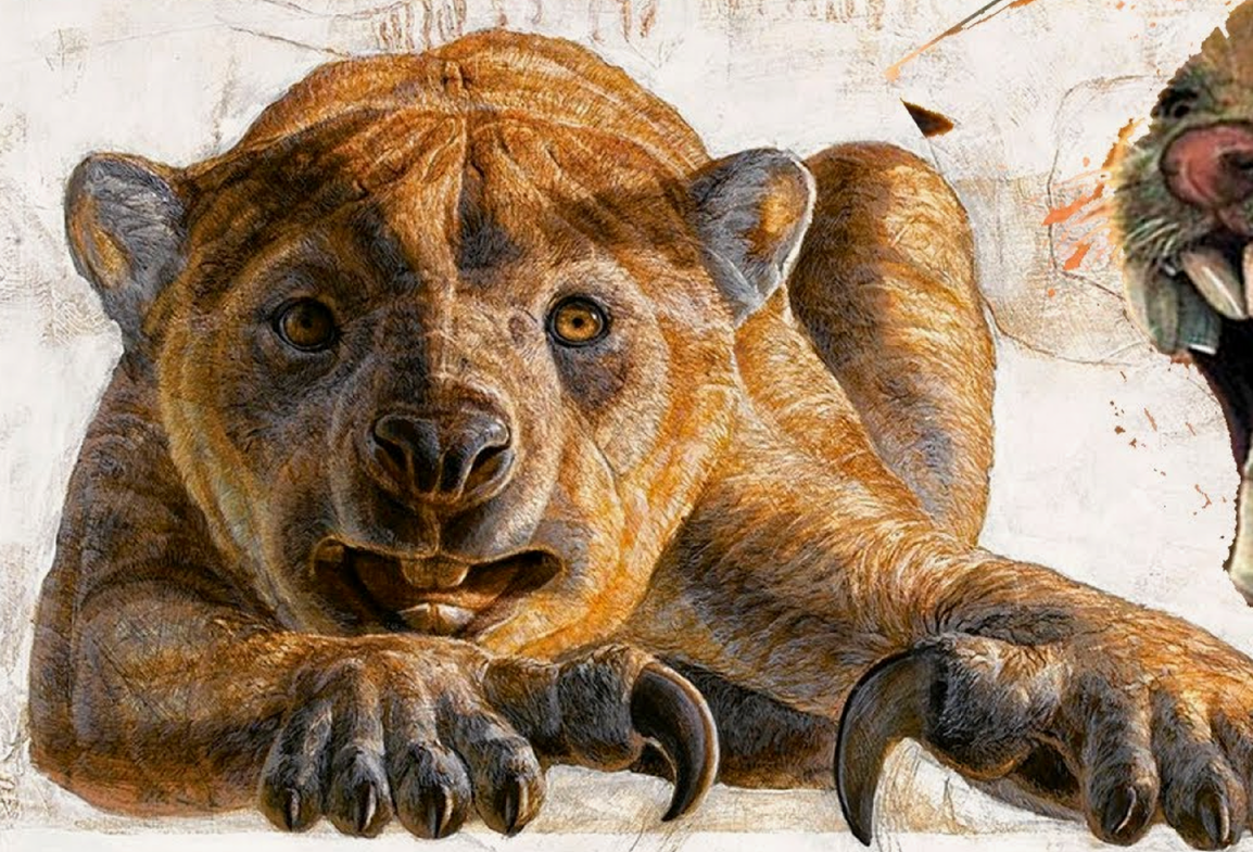 Сумчатый лев (Thylacoleo carnifex)