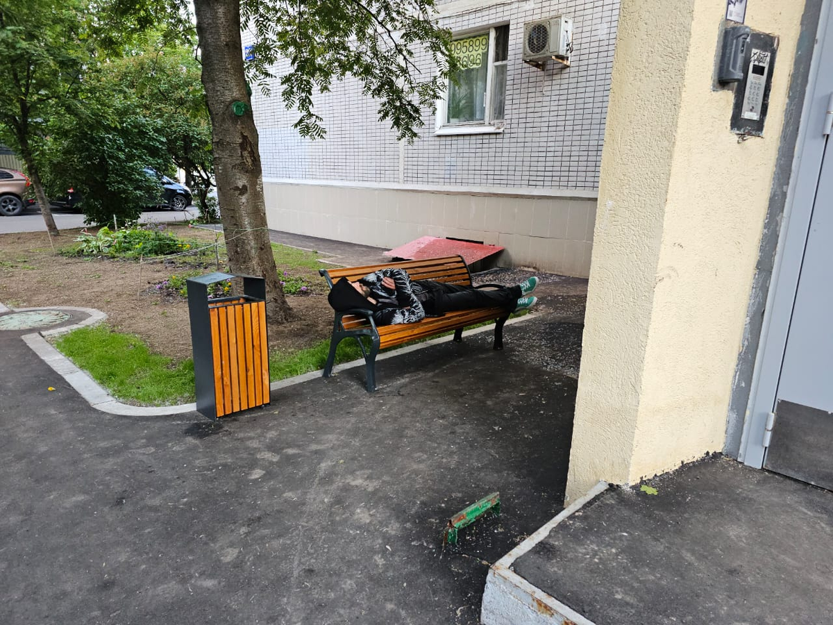 Фото с подписью: «Что требовалось доказать. Сегодня утром», сделанное соседями.