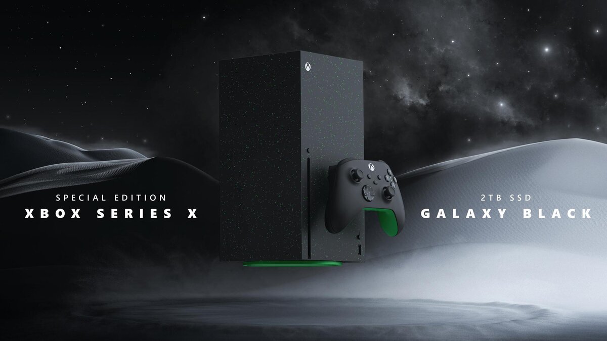 Microsoft📷Xbox Series X Galaxy Black Special Edition с 2Tб