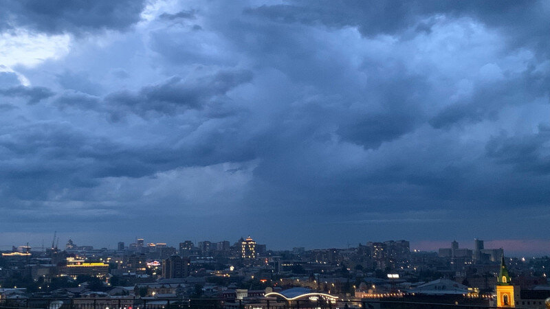     Ночная гроза над Барнаулом. Кристина Тарасова