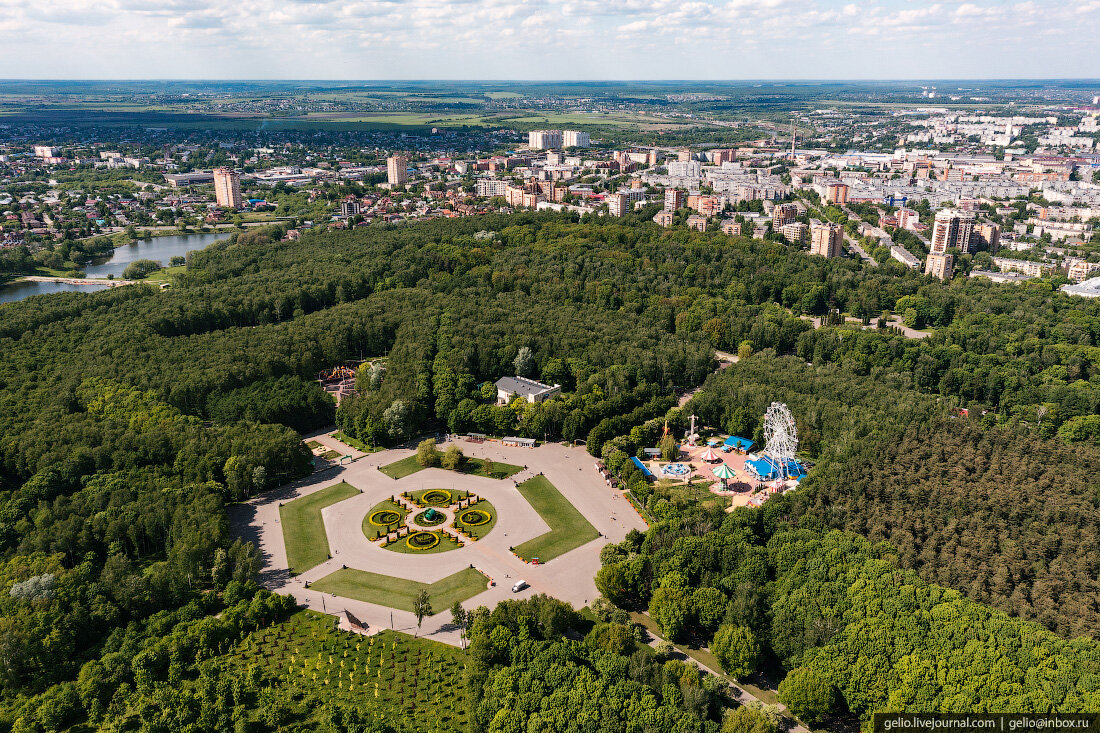 Белоусовский парк тула фото Центральный парк культуры и отдыха имени П. П. Белоусова в сердце Тулы Сияние Мг