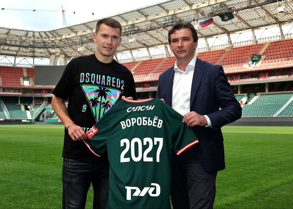 Дмитрий Воробьëв вместе с Владимиром Леонченко. 