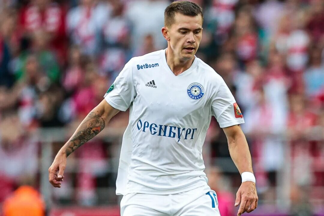 Воробьëв в матче против «Спартака». 