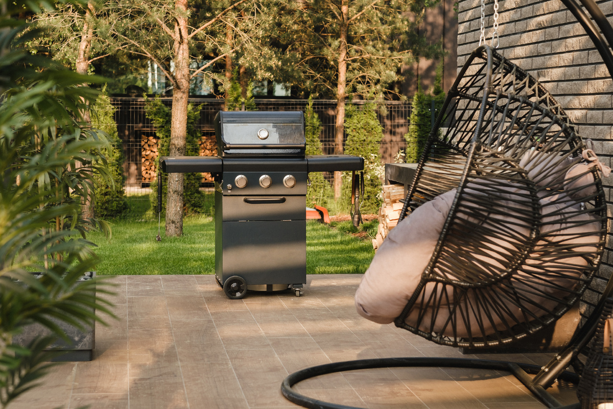 Вариант мобильного гриля