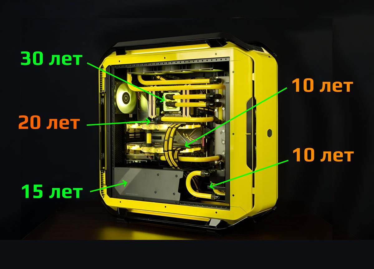 Срок службы комплектующих ПК: Что ломается чаще всего? | Рейтинги железа |  Дзен