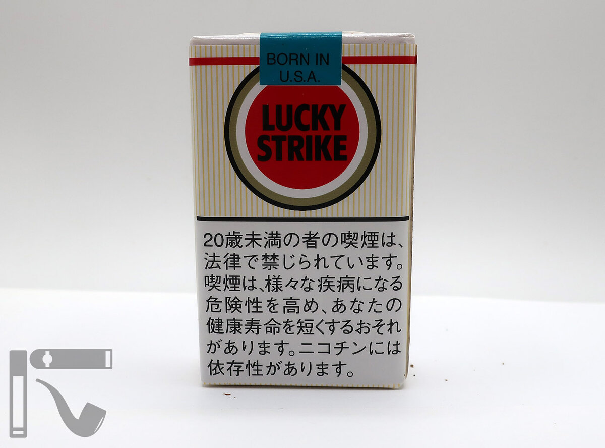 Японские сигареты Lucky Strike. Фото: © канал "Уголок Курильщика"