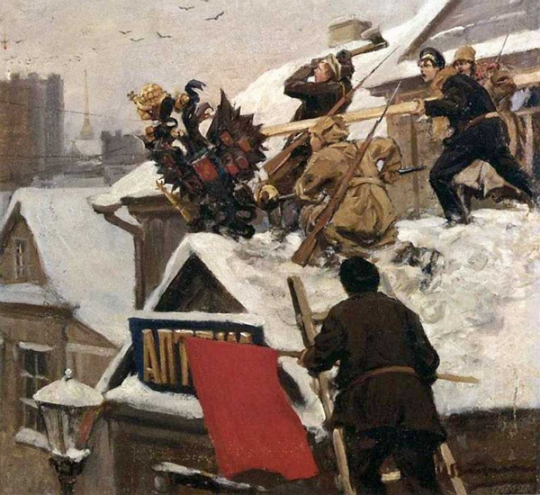 «Долой орла!» Художник Иван Владимиров.