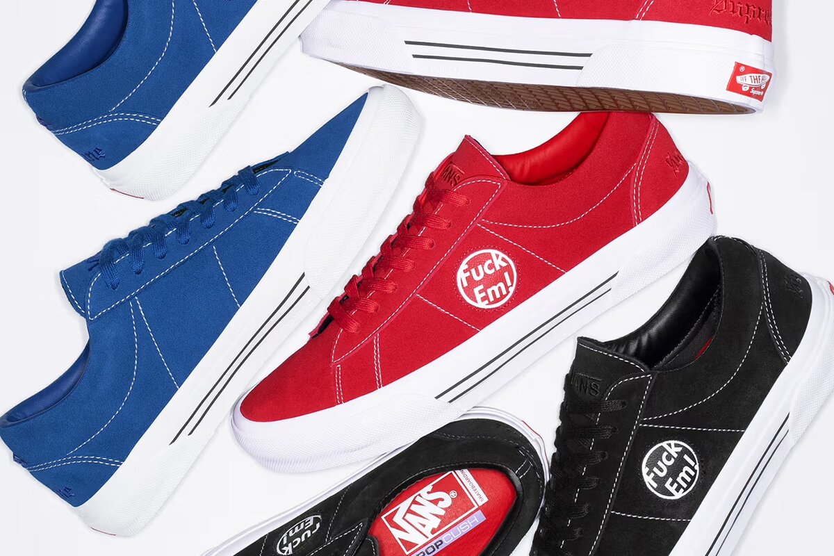    Supreme выпустил коллаборацию с Vans (фото 1)