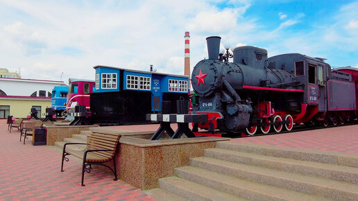 Екатеринбург | Музей узкоколейных железных дорог в Центральном парке (Июнь 2024)