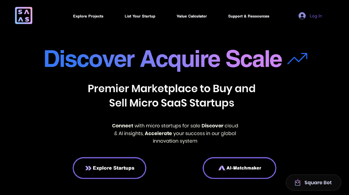 Discovver Micro SaaS Startups