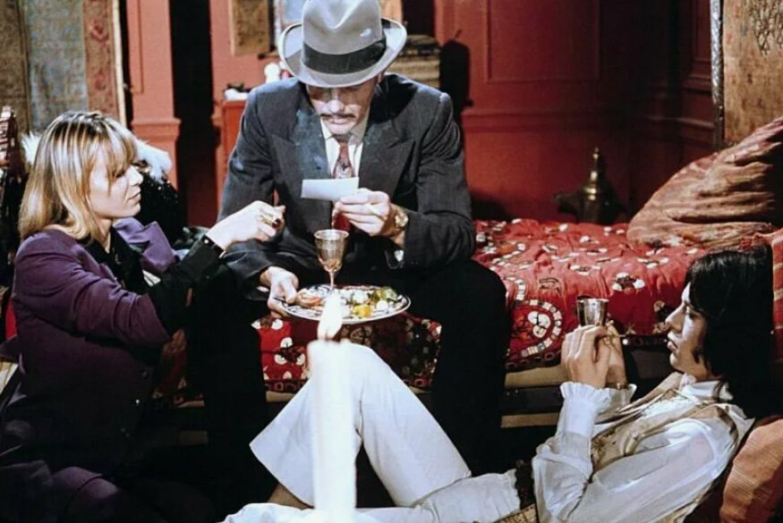 Кадр из фильма "Представление" (1970)