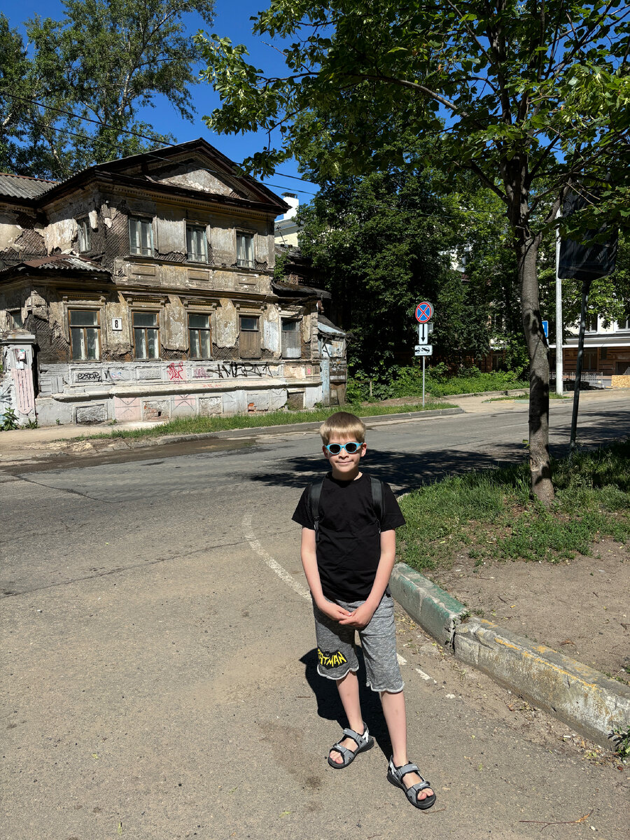 Фото автора. Тихие улицы в самом центре города уходят в прошлое 