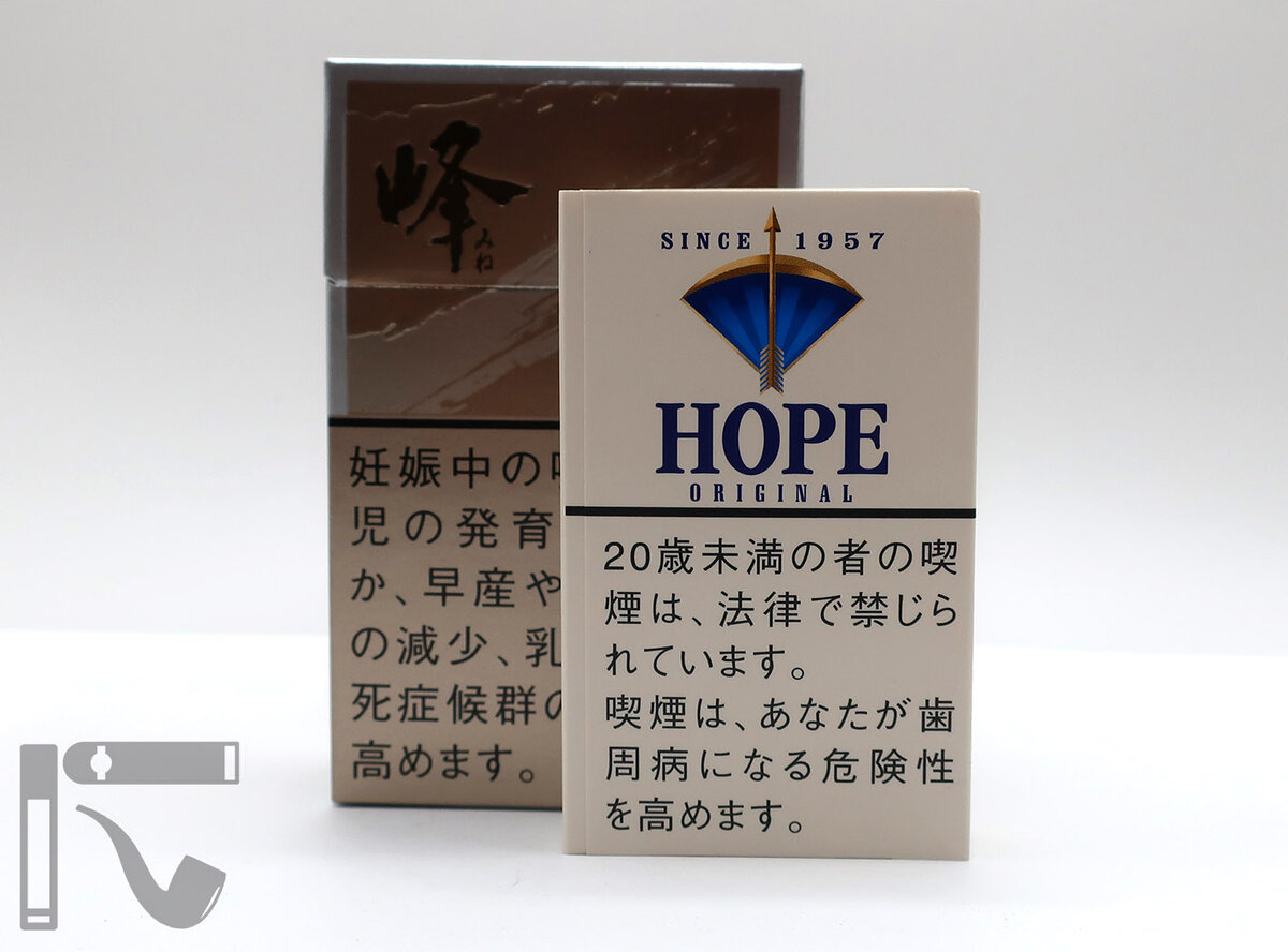 Сигареты Mi-Ne и Hope. Фото: © канал "Уголок Курильщика"