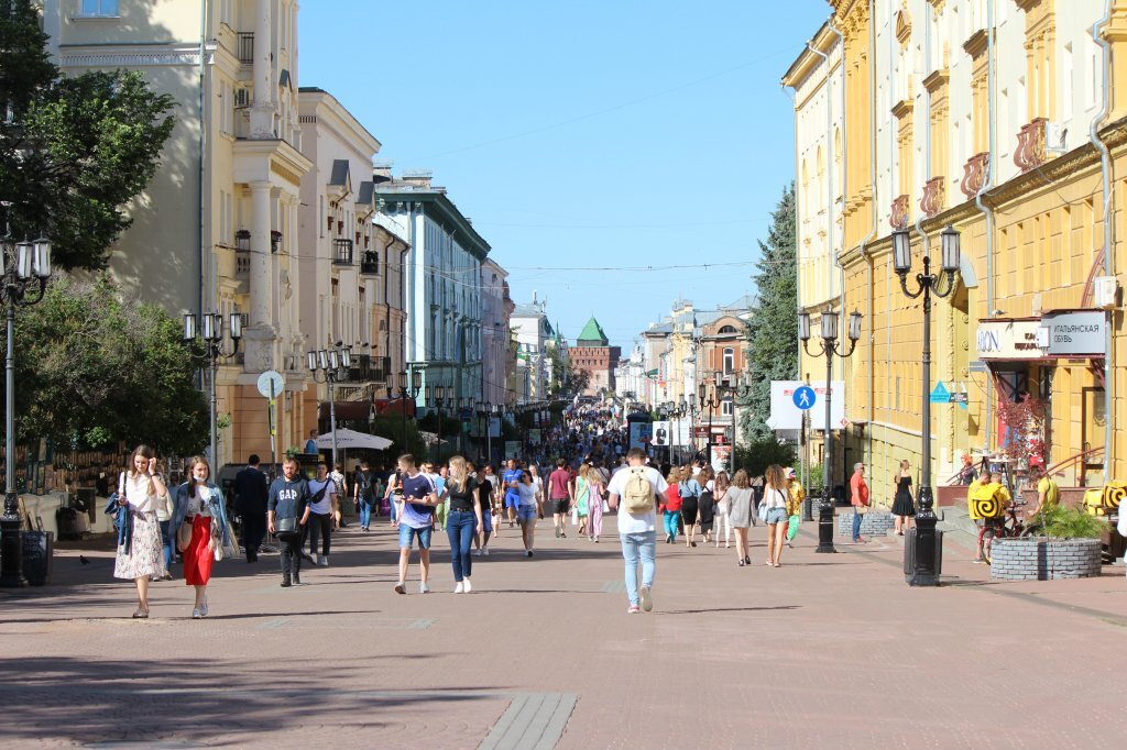 Фото Н.Новгород. Улица Б.Покровская. - фотограф Олег Железнов - репортаж, архите