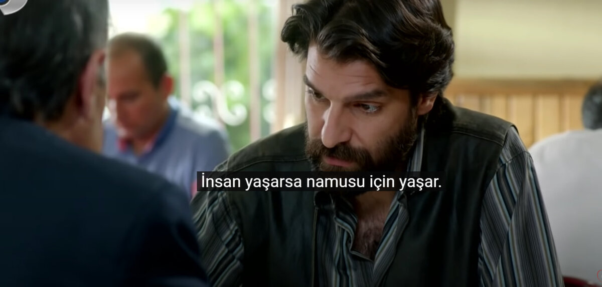 Скрин взят из сериала Afili Aşk