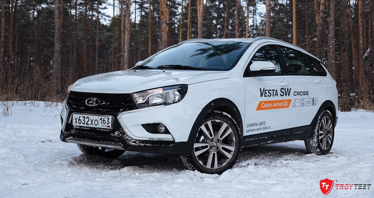 На фото Lada Vesta SW Cross, а не седан. Исключительно по тому, что свои фото предпочитаю ставить. Но про нее в тексте тоже есть, так что вполне уместно. Но, блин, очень дорого!