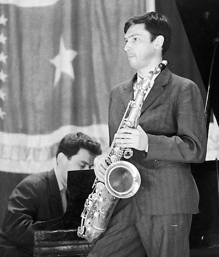 Юрий Чугунов на фестивале «Джаз-65», апрель 1965 г. Фото: Михаил Кулль