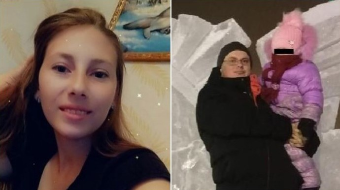 На фото: Александр, Анастасия и их дочь