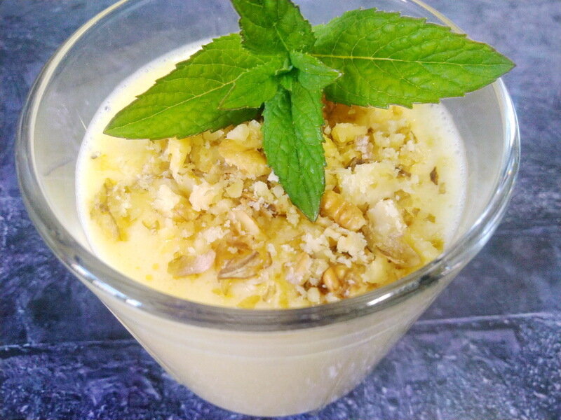    Тыквенный мусс со сгущёнкой