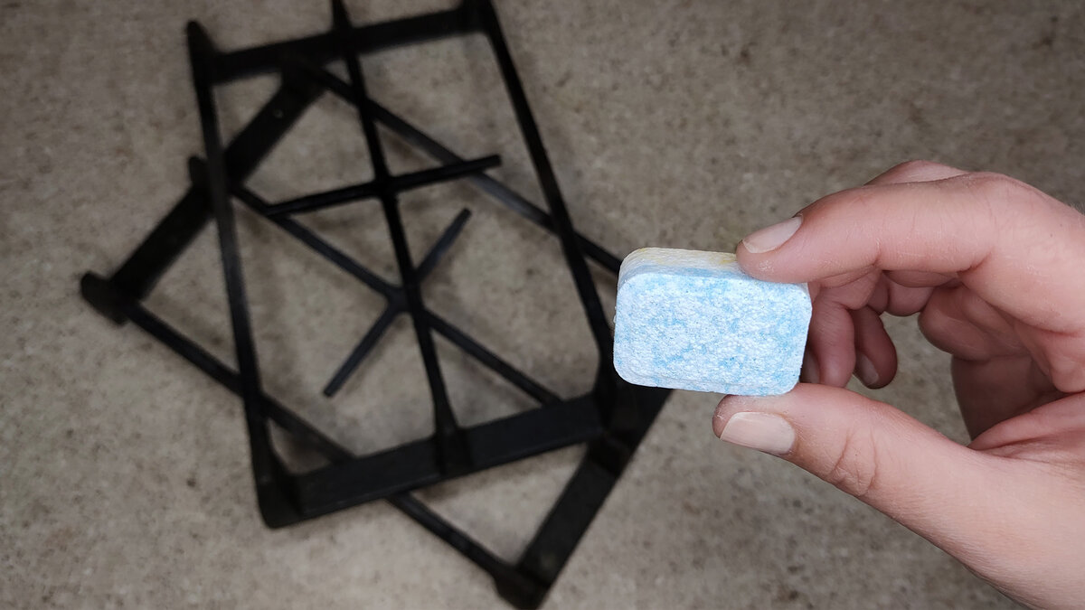 Как отмыть решетки газовой плиты