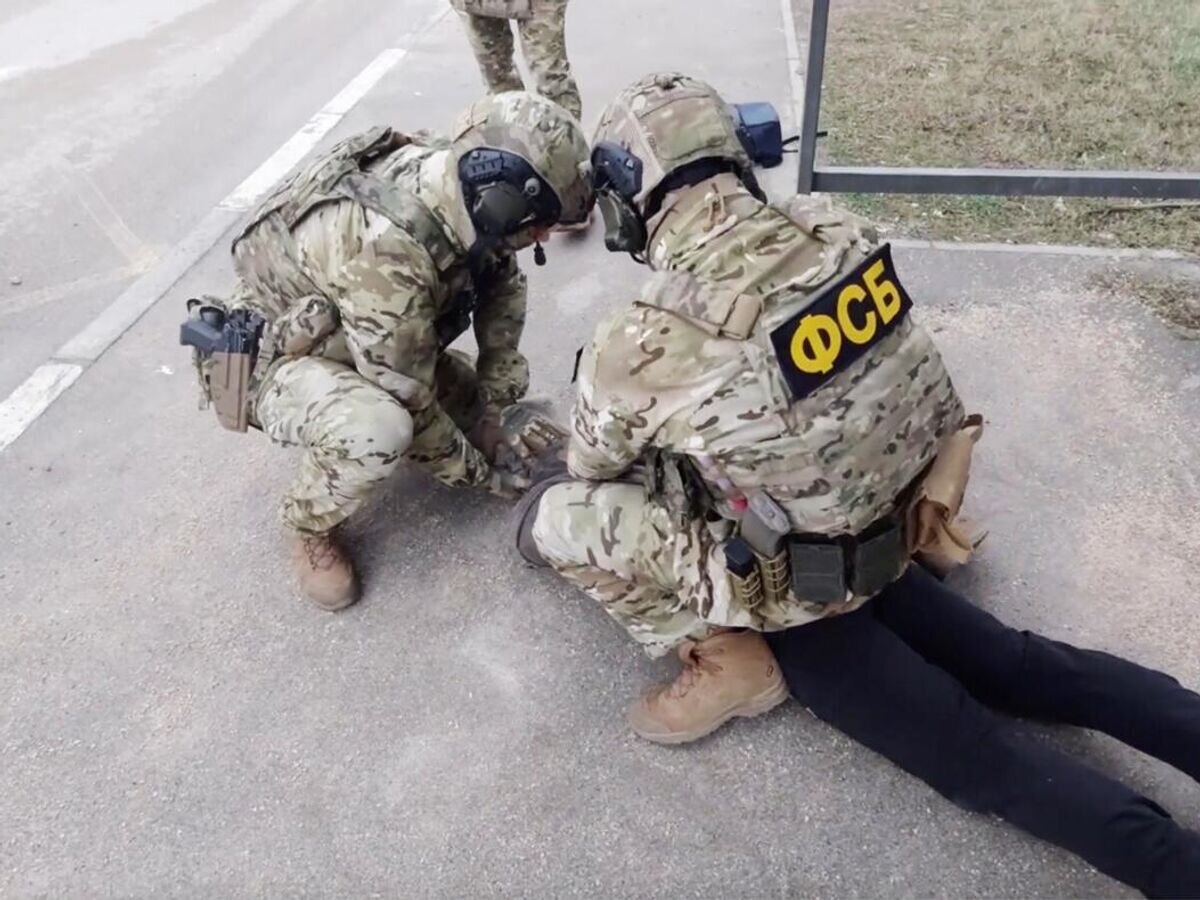    Задержание агента спецслужб Украины© ФСБ России