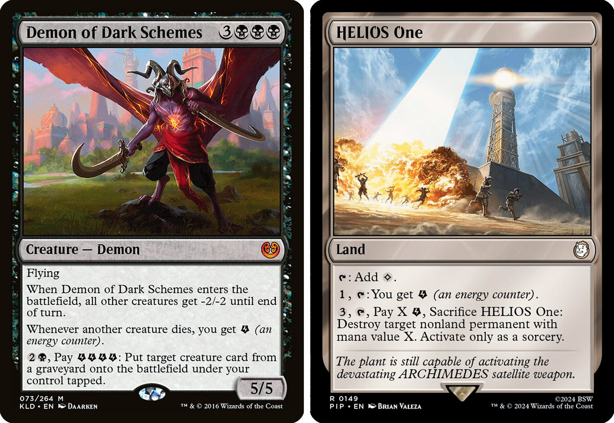 Demon of Dark Schemes и HELIOS One