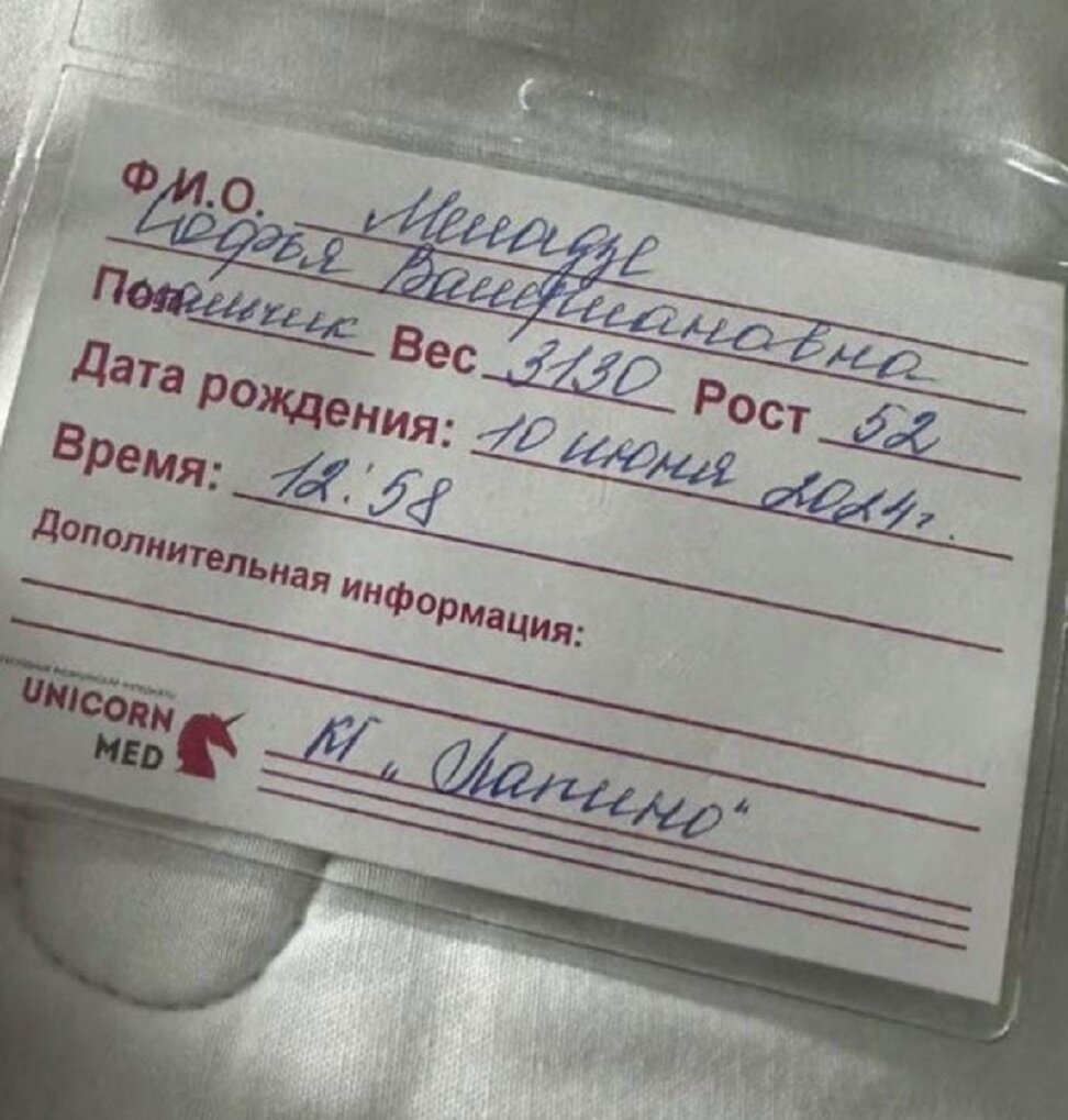    Дочь Валерия Меладзе родила сынаСоцсети Софико Меладзе