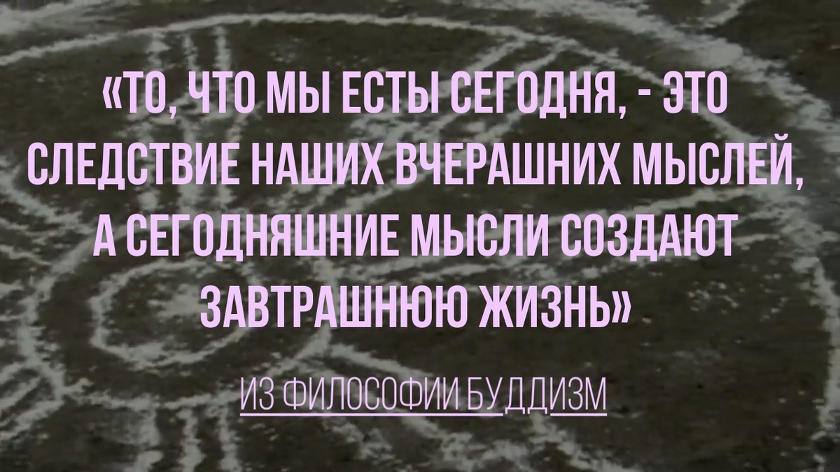 Символическая диаграмма времени в Буддизме