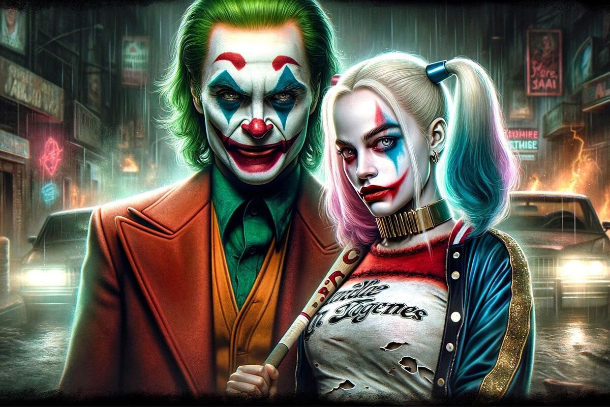 Безумная парочка пытается найти свое место под солнцем в мрачном Готэме📷
