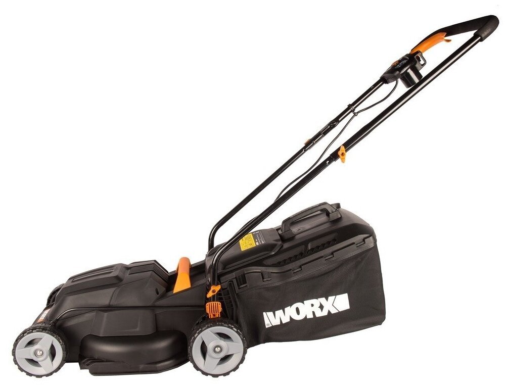 Газонокосилка сетевая WORX WG713E, 34 см, 1200Вт, коробка 