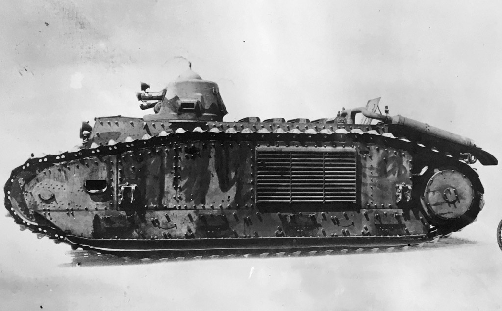 Char B №101, он послужил основой Char B1 ter.