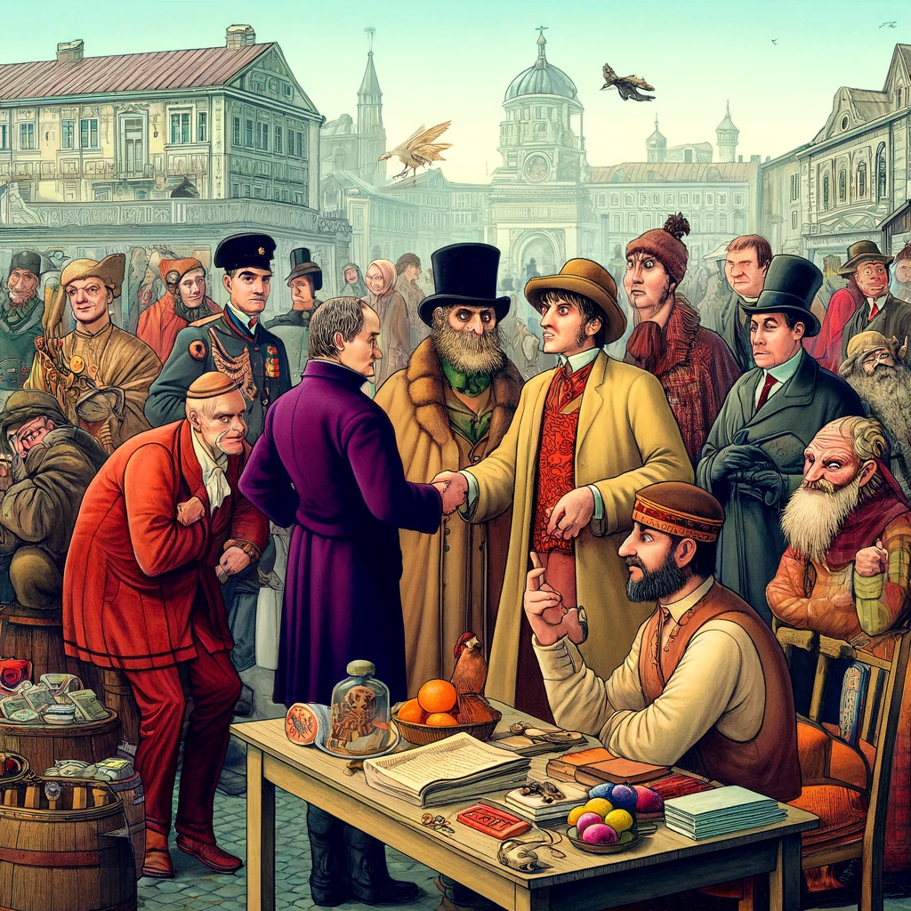 Мертвые души. Краткий пересказ