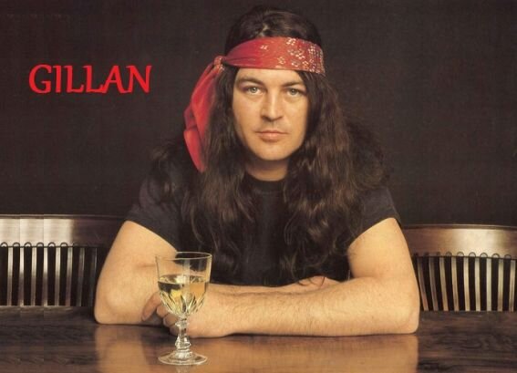 Ian Gillan в 1981 году. Как раз закончен и выпущен альбом "Future Shock"