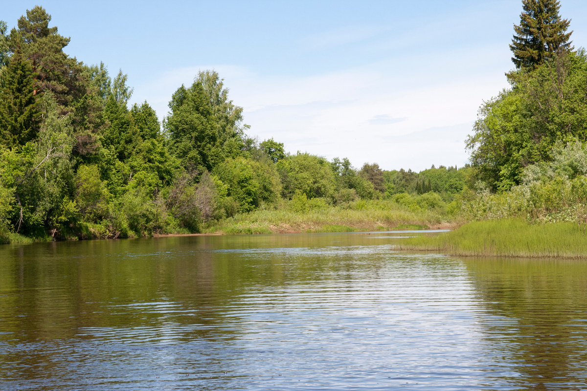 Пейзажи на реке Кильмезь