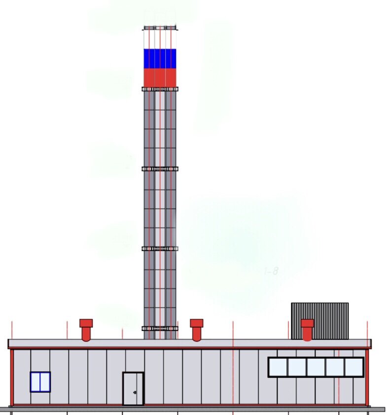 Внешний вид будущей модульной котельной N2