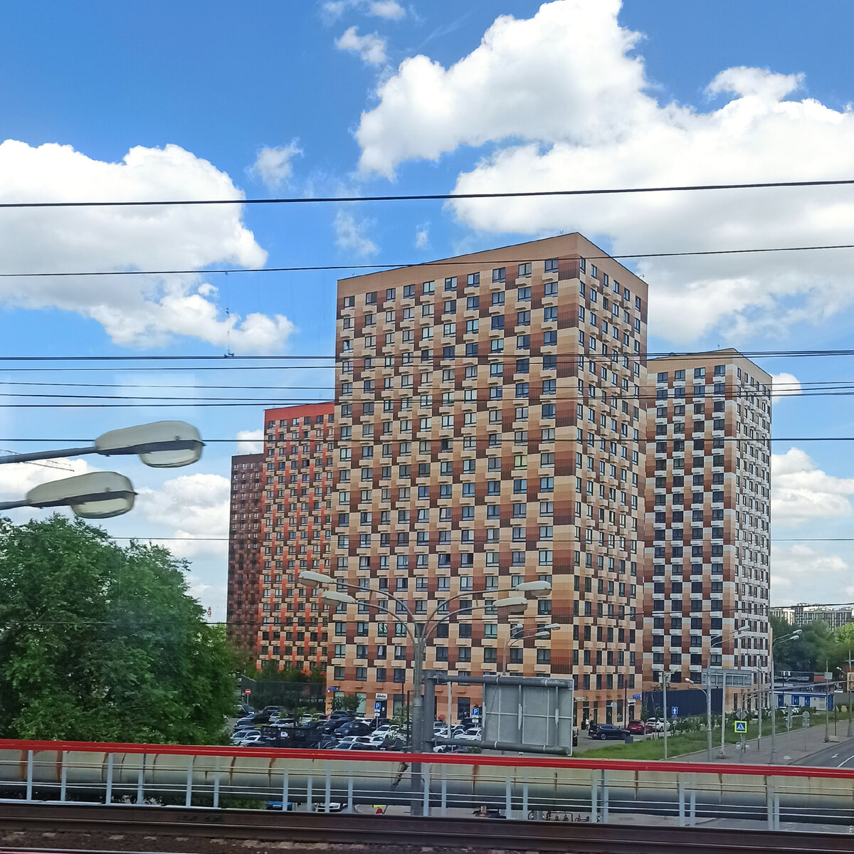 Из окна поезда