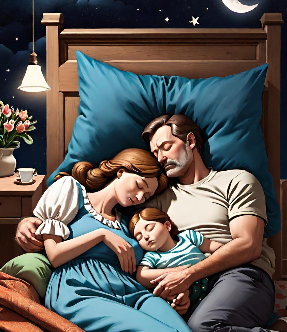 Спящая семья