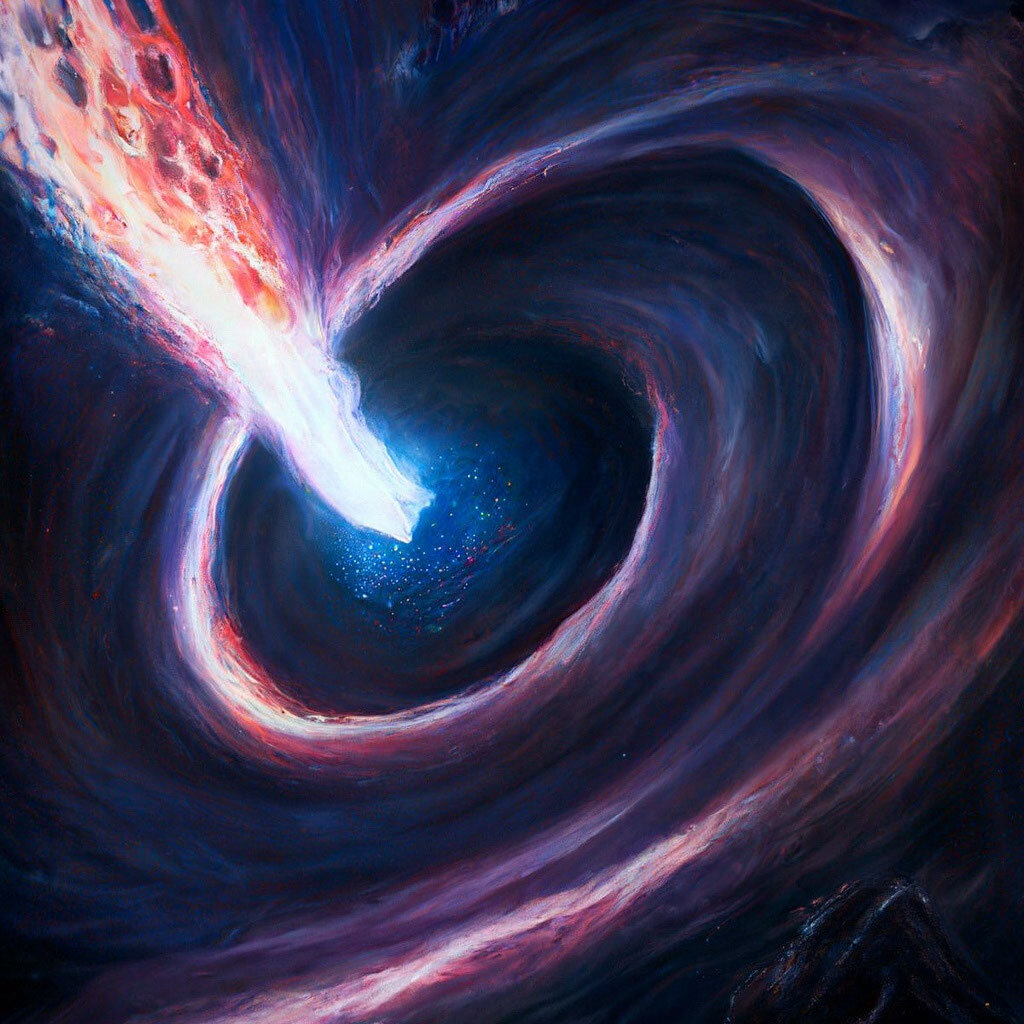 Смерть чёрной дыры. Из открытых источников