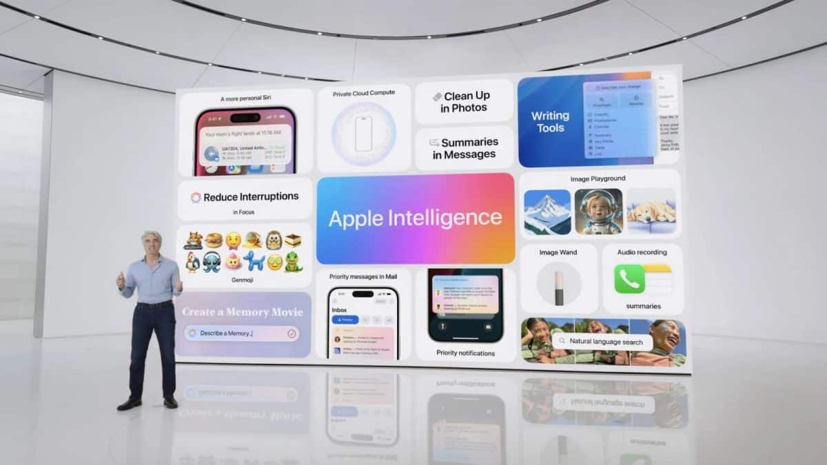    Презентация новой системы генеративного искусственного интеллекта Apple Intelligence / © Apple