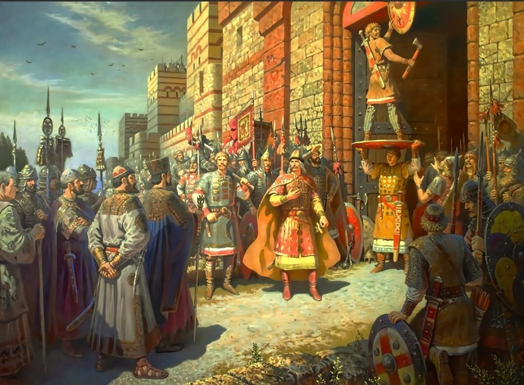 Борис Ольшанский "Щит на вратах Царьграда"