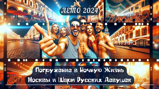 Лето 2024: Погружение в Ночную Жизнь Москвы и Шарм Русских Девушек