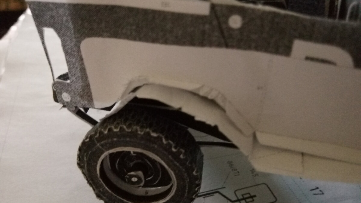 Наша проблема УАЗ "ВАИ" модель из бумаги. Фото Июнь 2024