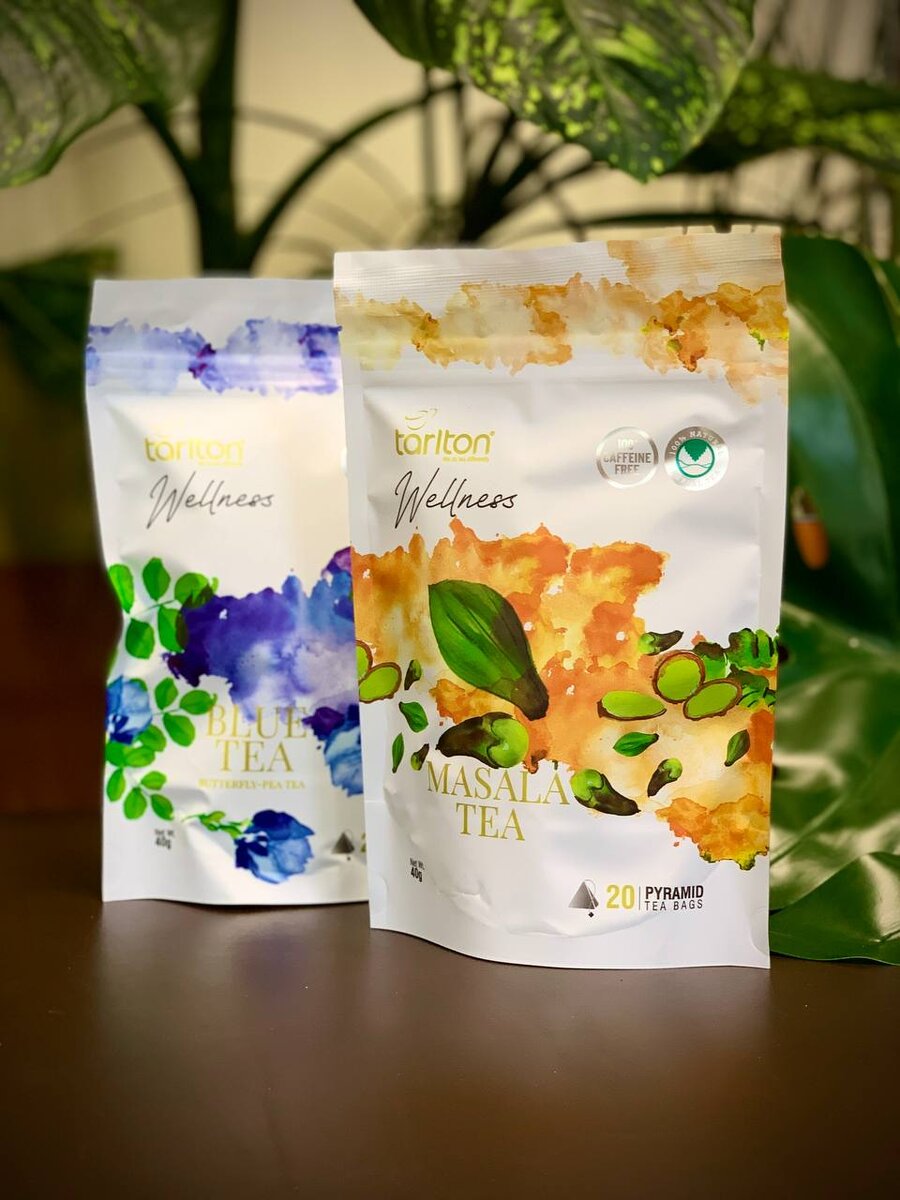 Новинка магазина «Вьет Хауз» - чай от всемирно известного цейлонского бренда Tarlton masala и blue tea.