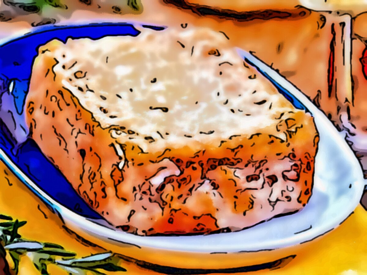 Тимбале (запеканка из курицы и ветчины по-бразильски)